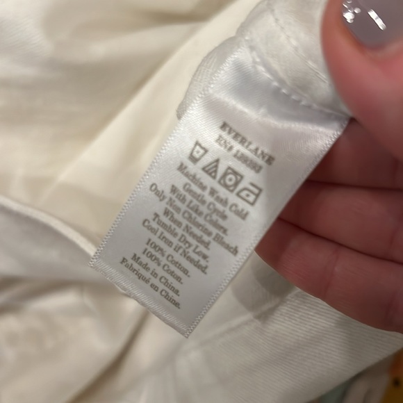 Everlane White Utility Jacket - Picture 7 of 7